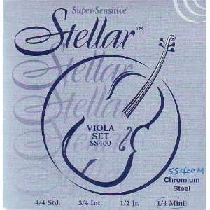   Viola Set Stellar Mini (12in.) Size, SS400M Musical Instruments