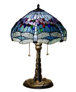 Tiffany style Dragonfly Table Lamp  Overstock