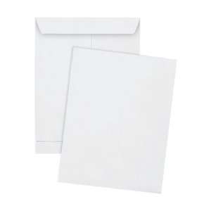   12 Catalog Envelope, 24 lb White Wove, 250 / box: Office Products