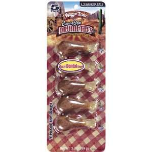 Waggin Train Country Style Drumettes Dog Treats, 5 Count Package