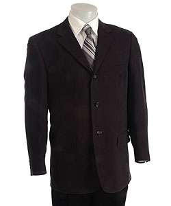 Pierre Cardin Mens Black Corded Silk Sport Coat  