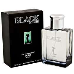 Preferred Fragrance Black Extreme Mens 3.3 oz Eau De Toilette Spray 