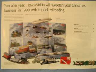 Marklin 140 Yr Anniversary Promotion Dealer Display HO Z N 1 Gauge 