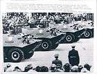 1964 moscow russia armored personnel carriers in red square parade