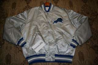 Detroit Lions vintage Starter satin jacket sz XL! Extremely Rare 