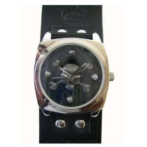  Skull Black Design Watch   Skull Watch With Very Thick 