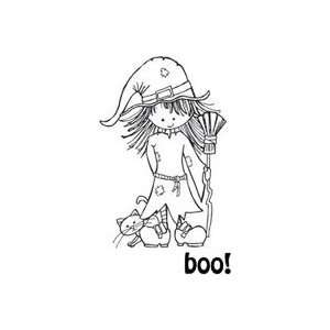 Stamping Bella Unmounted Rubber Stamp little Witchy 3 Pack 