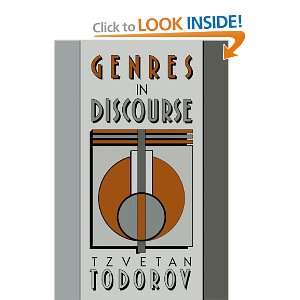  Genres in Discourse (Literature, Culture, Theory 