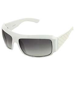 Gucci Rectangle White Sunglasses  