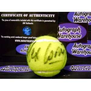   autographed Tennis Ball   Autographed Tennis Balls: Everything Else
