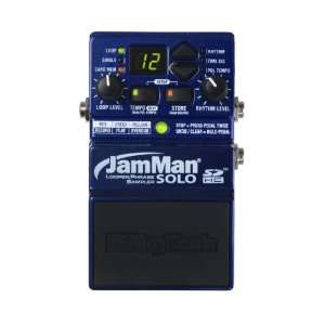  DigiTech JamManSolo Guitar Looper Pedal, Blue Musical 