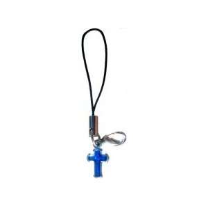  Cell Phone Strap Blue Cross 
