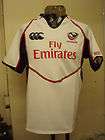 USA EAGLES 2011/13 WHITE HOME PRO S/S RUGBY JERSEY BY CANTERBURY SMALL 