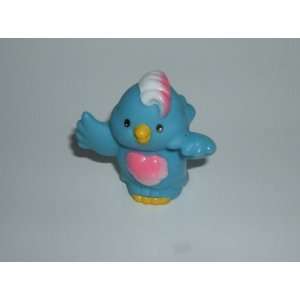 Little People Bluebird (Blue, White, Pink Chest Feathers) 2001 Mattel 