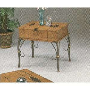 : Southern Style Solid Pine Wood Occasional Table with Antique Style 