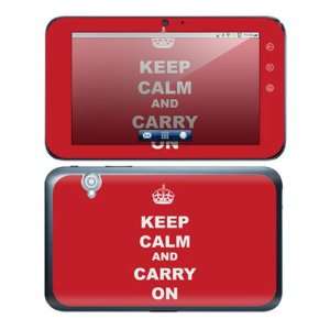  Dell Streak 7 Decal Sticker Skin   Keep Calm and Carry On 
