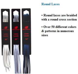 New Balance Athletic Round Shoe Laces 12 Colors 36 54  