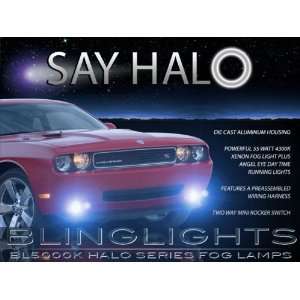  2012 Dodge Challenger Blue Halo Fog Lights Kit Car 