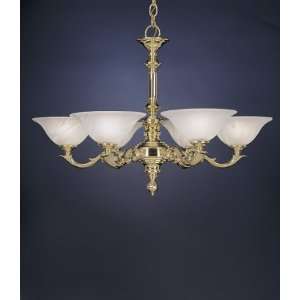  Norwell   Tuscany   6 Light Chandelier   Pewter   5054 PW 