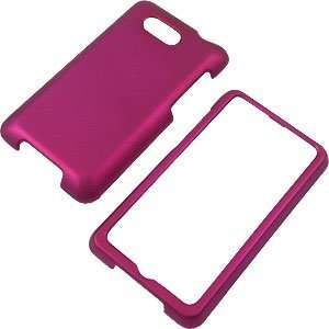  Magenta Rubberized Protector Case for HTC Aria Everything 
