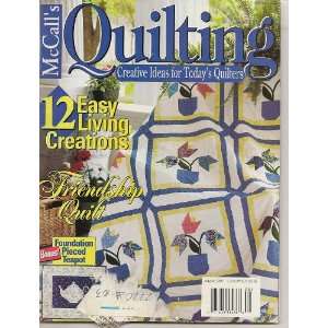  McCalls Quilting Magazine, August 1998 (Volume 5, Number 