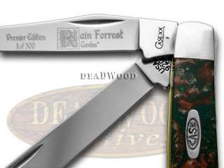 CASE XX Rain Forrest Corelon Mini Trapper 1/500 Knives  