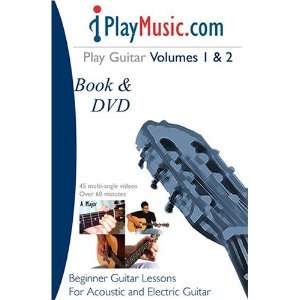  Play Guitar Vols. 1 & 2: Beginner Guitar Lessons (Book 