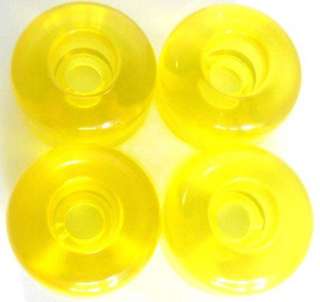 Yellow Gel 52 mm Skateboard Wheels  Overstock
