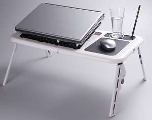 table Laptop Notebook Portable Table With Cooling Fan  