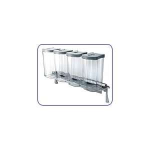  Hafele Container Set w/ Lids, Silver RAL 9006 Kitchen 