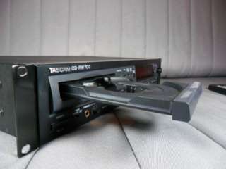 Tascam CD RW700 Rack Mount Professional CDR/CD RW Recorder *Free 
