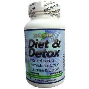  DIET AND DETOX COLON CLEANSE 1500 mg 90 CAPSULES Health 