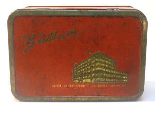 ANTIQUE OLD GERMAN COFFEE TIN CONTAINER BUTTNER  