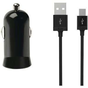   ILUV IAD225BLK MICRO USB CAR CHARGER WITH MINI USB CABLE Electronics