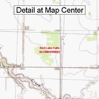   Map   Red Lake Falls, Minnesota (Folded/Waterproof)