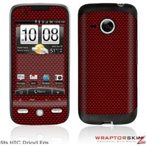  HTC Droid Eris Skin   Carbon Fiber Red by WraptorSkinz 