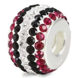   Sterling Silver Sport Team Colors European Bead Arts, Crafts & Sewing