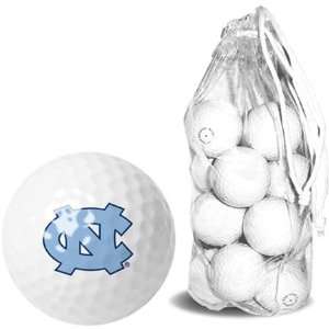   Tar Heels UNC NCAA Clear Pack 15 Golf Balls