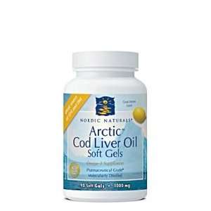  Nordic Naturals Arctic Cod Liver Oil   Lemon (90 softgels 