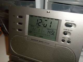 LOT 2   Sharper Image CD Alarm Clock/Radio Soother SI735 + SI585 