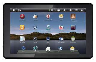 Sylvania 7 Mini Tablet SYTAB7MX Android 2.2 Wireless Black FACTORY 