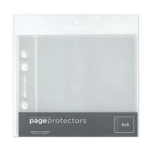  Page Protectors Top Loading 8X8 10/Pkg Arts, Crafts 