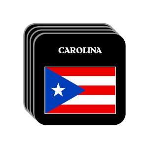  Puerto Rico   CAROLINA Set of 4 Mini Mousepad Coasters 