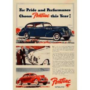   Ad American Pride Pontiac Motor Car Luxurious Auto   Original Print Ad