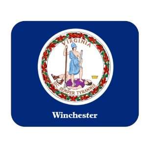  US State Flag   Winchester, Virginia (VA) Mouse Pad 