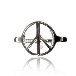  Sterling Silver Peace Sign Ring SkyeSterling Jewelry