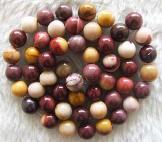16inchs 8mm Round Mookite Stone Beads  