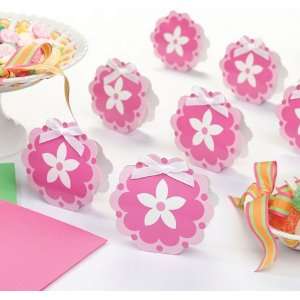  Set of 12 Pink Flower Favor Boxes: Everything Else