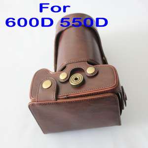   Camera Case Bag For Canon EOS 600D T3i 550D T2i 18 55/135 mm Lens