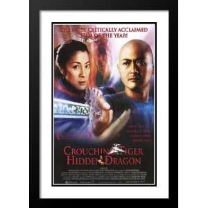 Crouching Tiger Hidden Dragon 32x45 Framed and Double Matted Movie 